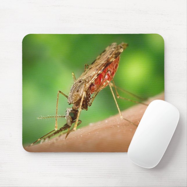 Volles Blut-Moskito-Blutsaugerinsekt Mousepad (Mit Mouse)