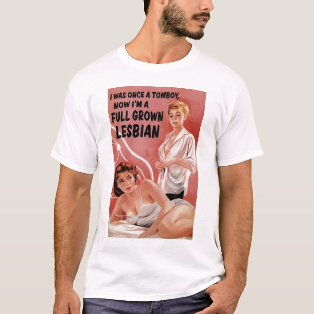 Volles lesbisch gewachsen T-Shirt (Vorderseite)