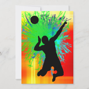 Volley-Ball-Feuerwehr Einladung