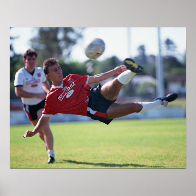 Volley kick poster (Vorne)