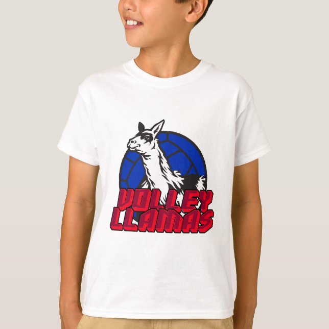 Volley Llama Swagger T-Shirt (Vorderseite)