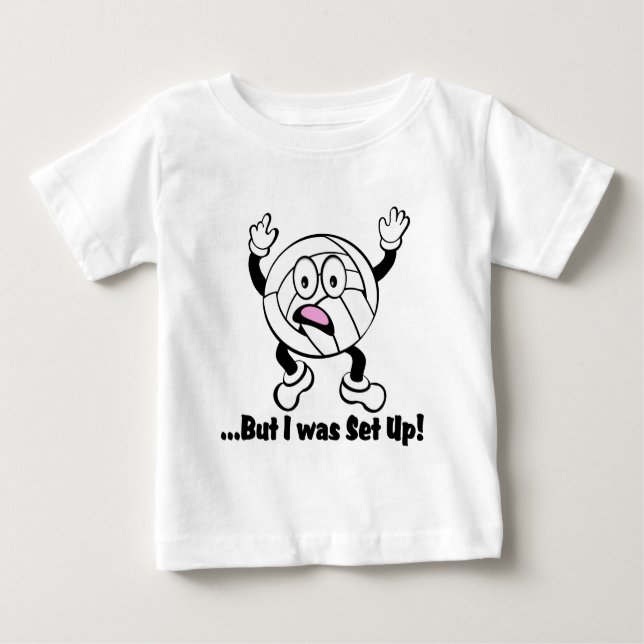 Volley Typ Baby T-shirt (Vorderseite)