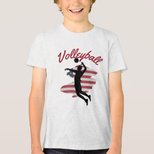 Volley Victory T-Shirt Tri-Blend Shirt