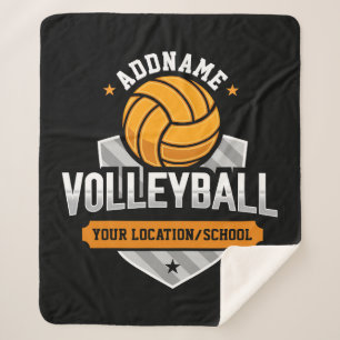 Volleyball ADD TEXT School Varsity Team Player Sherpadecke
