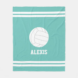 Volleyball als Personalisierte Kinder Fleecedecke