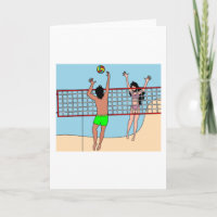 Volleyball am Strand