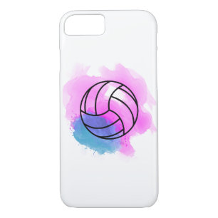Volleyball-Aquarell iPhone 8/7 Hülle