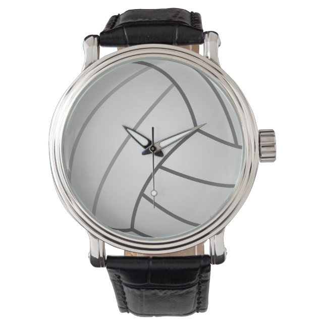 Volleyball Armbanduhr (Vorderseite)