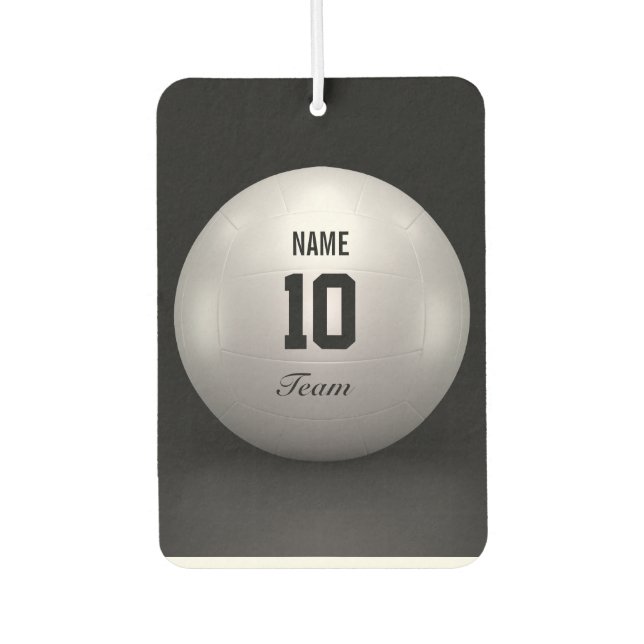 Volleyball Autolufterfrischer (Vorderseite)