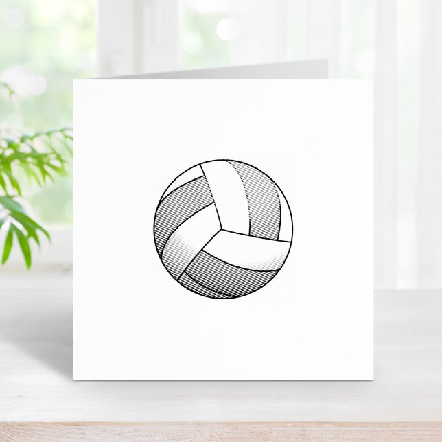 Volleyball-Ball 1x1 Gummistempel (Von Creator hochgeladen)