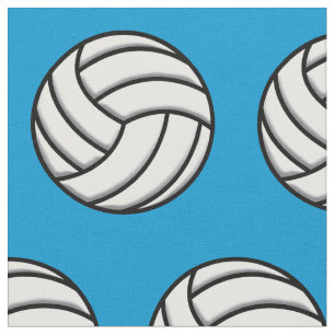 Volleyball-Ball-Muster Stoff