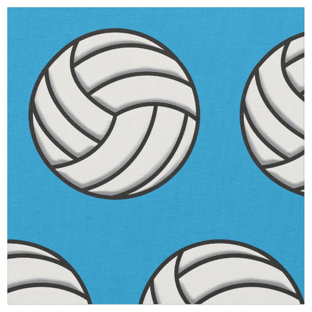 Volleyball-Ball-Muster Stoff (Nahaufnahme)