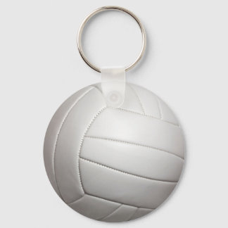 Volleyball Basic Button Schlüsselanhänger