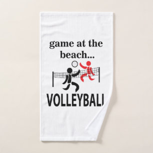 Volleyball Beach Volleyball Handtuch