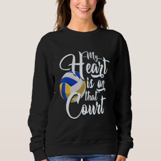 Volleyball Beach Volleyball Indoor Volleyball Midd Sweatshirt