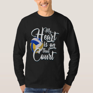 Volleyball Beach Volleyball Indoor Volleyball Midd T-Shirt
