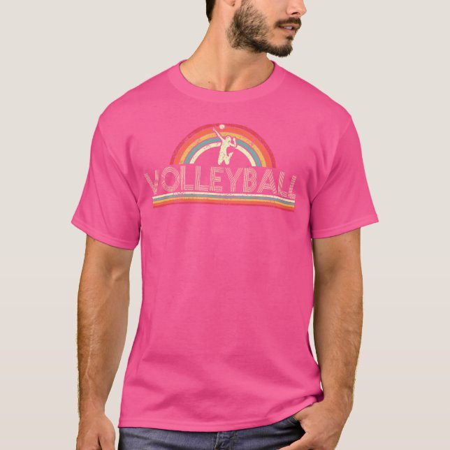 Volleyball Beach Volleyball T-Shirt (Vorderseite)