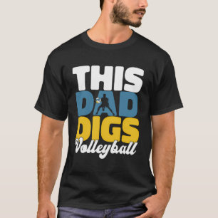 Volleyball Beach - Volleyball Vater T-Shirt