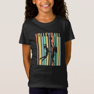 Volleyball Beachvolleyball Retro T-Shirt
