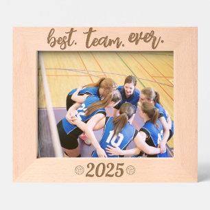 Volleyball Bestes Team Aller Zeiten Benutzerdefini Geätzte Rahmen
