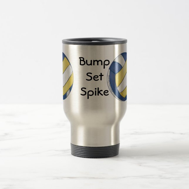 Volleyball Bump, Set, Spike Tasse (Mittel)