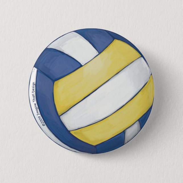 Volleyball Button (Vorderseite)