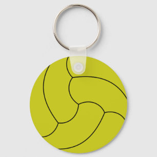 Volleyball Button Schlüsselanhänger