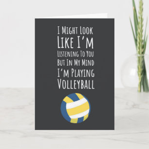 Volleyball Cards Sport Athlete Team Player für ihr Karte