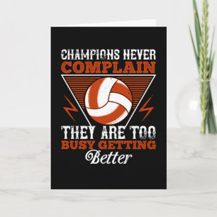 Volleyball - Champions klagen nie Karte