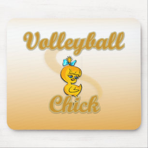Volleyball Chick Mousepad