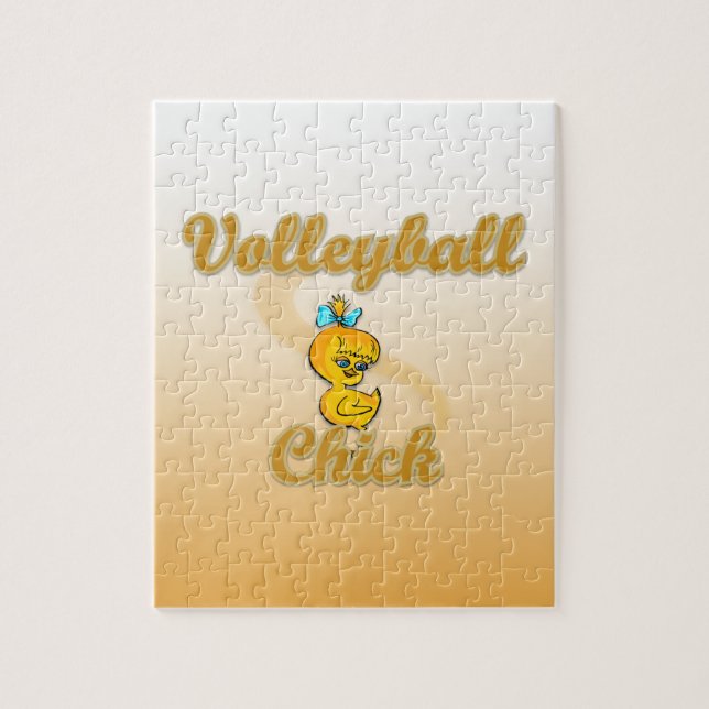 Volleyball Chick Puzzle (Vertikal)