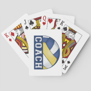 Volleyball Coach Spielkarten