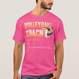 Volleyball Coach T Shirt Funny Volleyball Definiti
