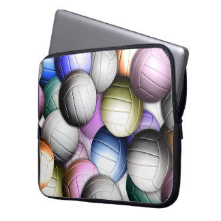 Volleyball-Collage Laptopschutzhülle