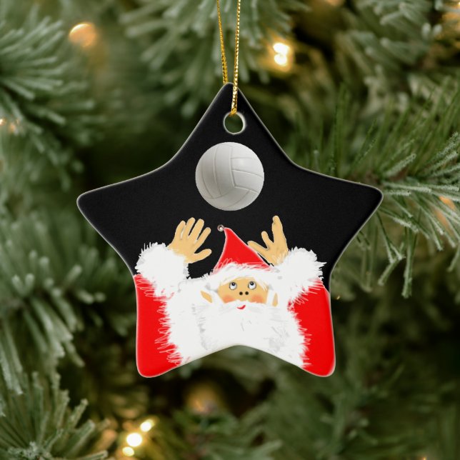 Volleyball Collectible Keramikornament (Baum)