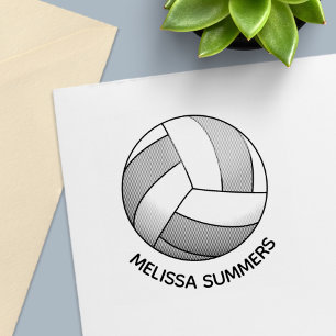 Volleyball Custom Name Permastempel