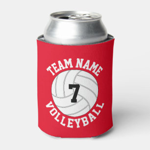 Volleyball Custom Team Name & Spielnummer Sport Dosenkühler
