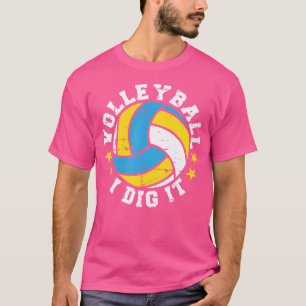 Volleyball, den ich tue T-Shirt