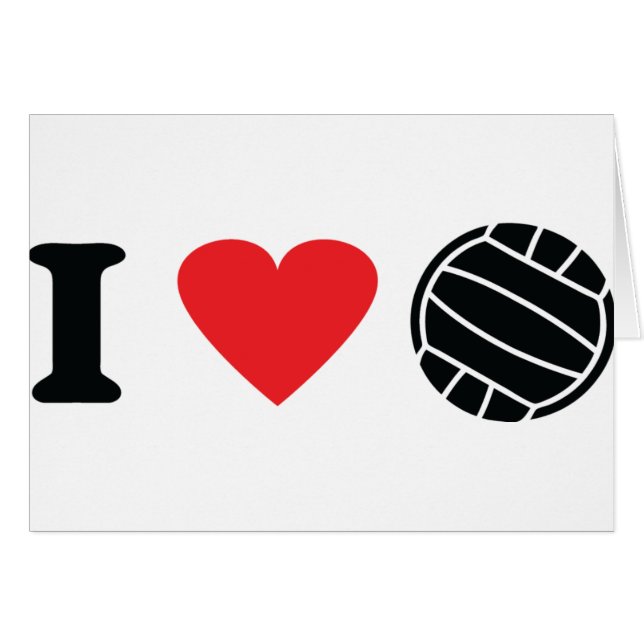 Volleyball der Liebe I (Vorderseite (Horizontal))