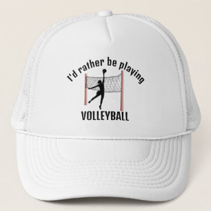 Volleyball-Designhut Truckerkappe