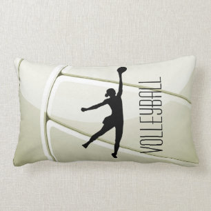 Volleyball-Designwurfkissen Lendenkissen