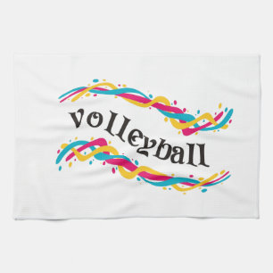 Volleyball-Drehungen Handtuch
