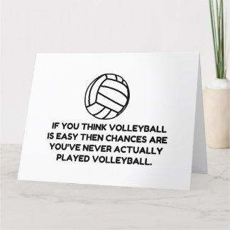 VOLLEYBALL EASY DANKESKARTE