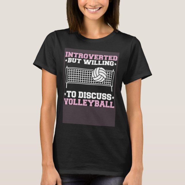 Volleyball eingeführt Volleyball T-Shirt (Vorderseite)