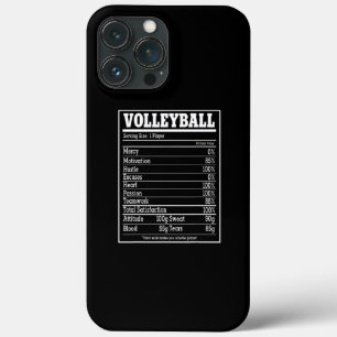 Volleyball Ernährung Fakten Frauen Männer Spieler  Case-Mate iPhone Hülle