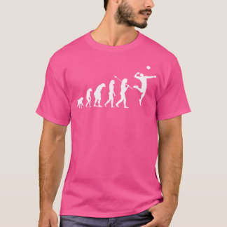 Volleyball Evolution Beach Volleyball Team Sommer T-Shirt