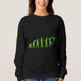 Volleyball Evolution Spieler Spiele Sport Sweatshirt