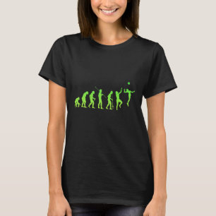 Volleyball Evolution Spieler Spiele Sport T-Shirt
