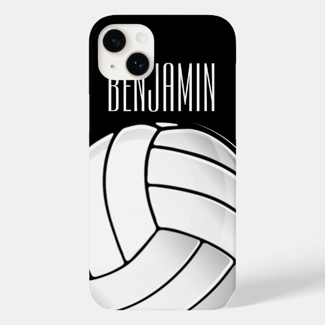 Volleyball Fan Case-Mate iPhone Hülle (Rückseite)