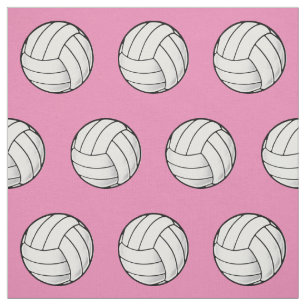 Volleyball-Fan-Rosa-Volleyball Stoff